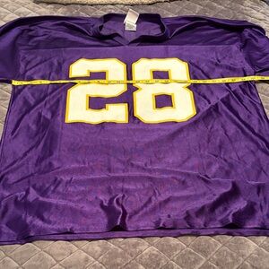 MN Vikings Purple Jersey Adrian Peterson  Number 28